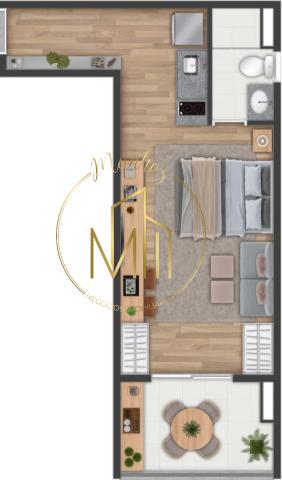 Apartamento, 1 quarto, 24 m² - Foto 15