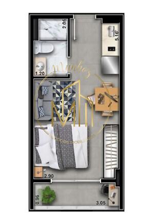 Apartamento, 1 quarto, 22 m² - Foto 23