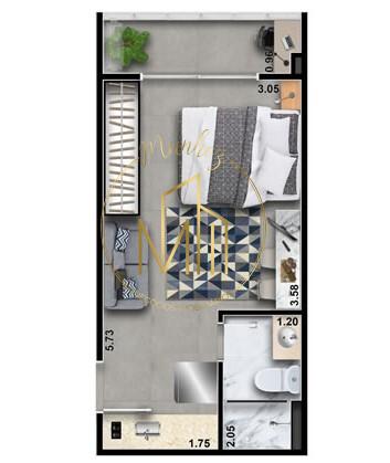 Apartamento, 1 quarto, 22 m² - Foto 24