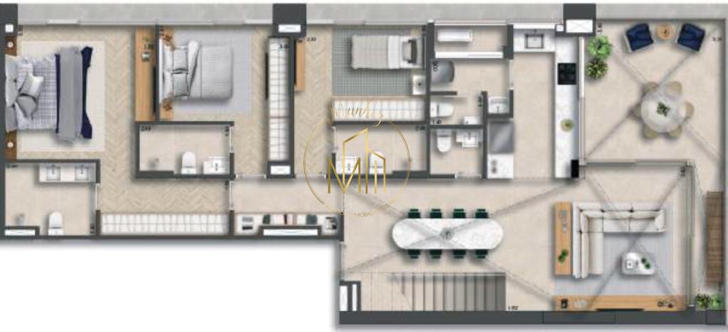 Flat/Apart Hotel, 2 quartos, 137 m² - Foto 38