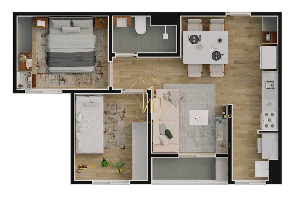 Apartamento, 2 quartos, 43 m² - Foto 22