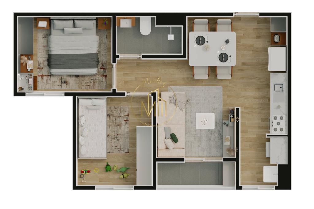 Apartamento, 2 quartos, 43 m² - Foto 22