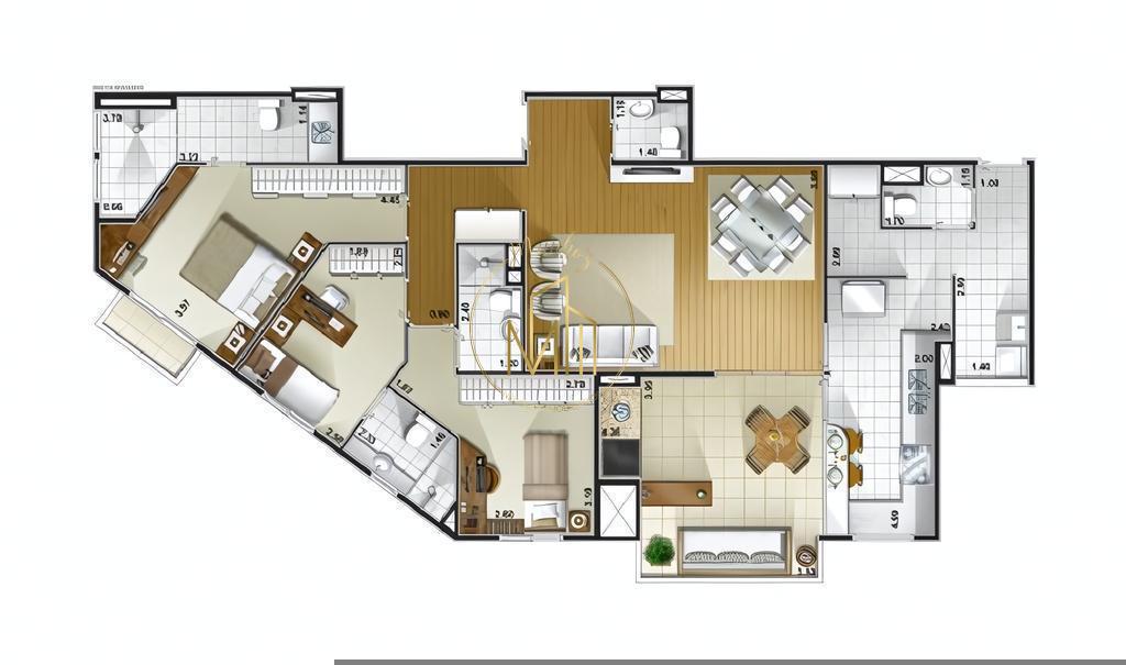 Apartamento, 3 quartos, 129 m² - Foto 29