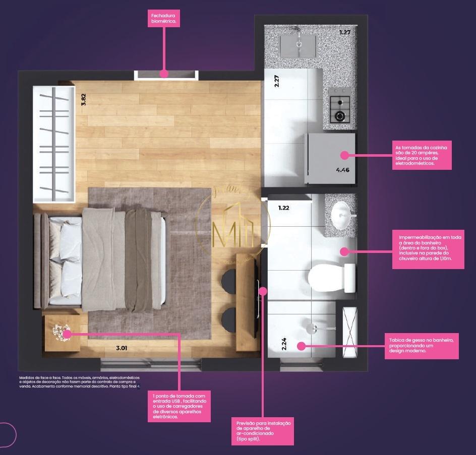 Apartamento, 2 quartos, 48 m² - Foto 23
