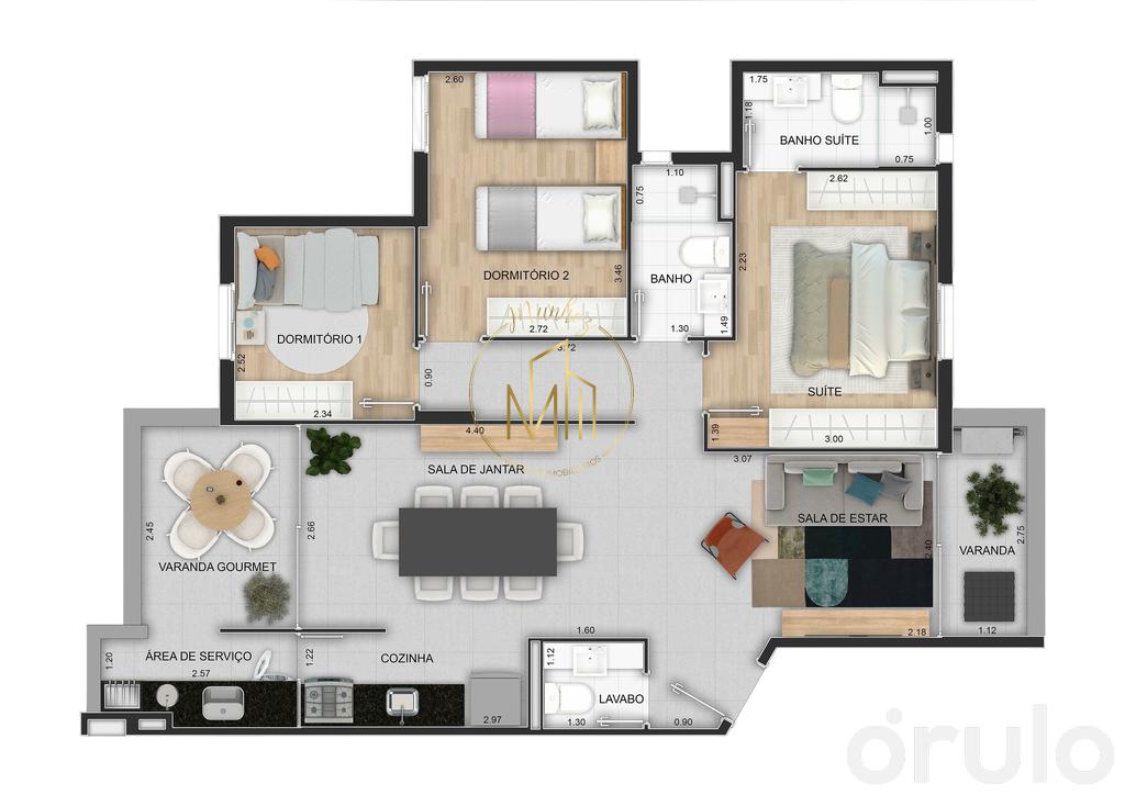 Apartamento, 2 quartos, 69 m² - Foto 46